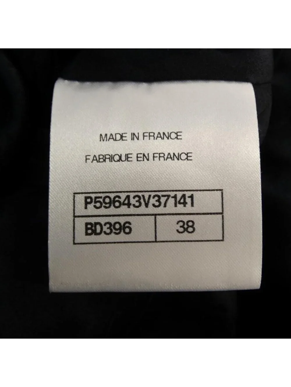 Chanel Nocolor Jacket Black